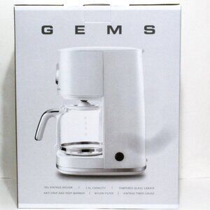 GEMS 50's VINTAGE DESIGN COFFEE MAKER  Combines Retro with Modern  ~ BRAND NEW!